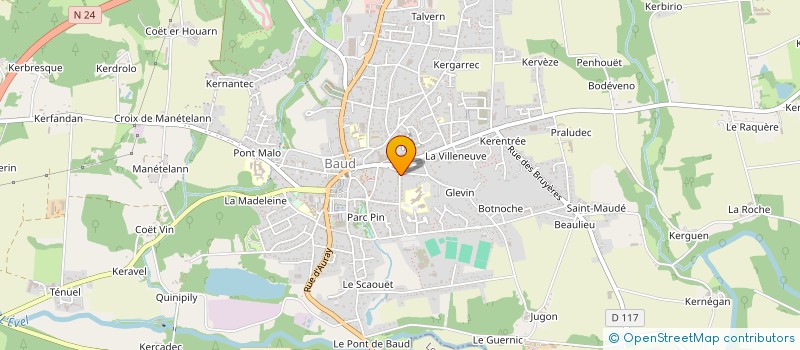 localisation de l'entreprise TC PEINTURE  BAUD