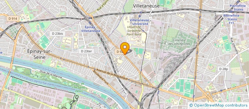 localisation de l'entreprise TC- PERF à VILLETANEUSE