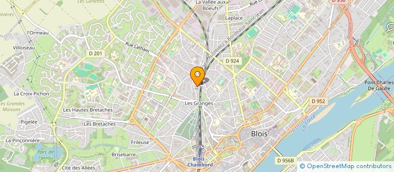 localisation de l'entreprise TC PLAQUISTE  BLOIS