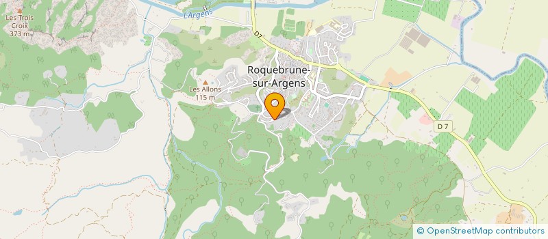 localisation de l'entreprise TC PLOMBERIE à ROQUEBRUNE-SUR-ARGENS