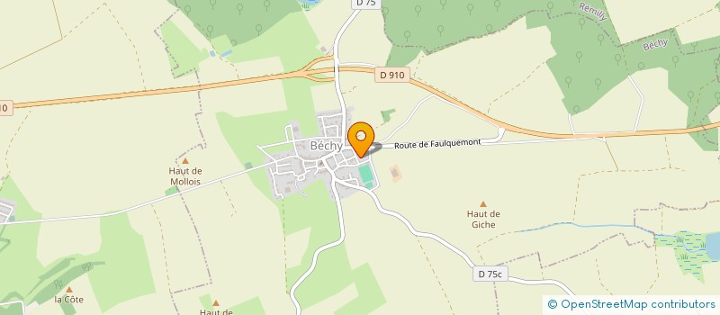 localisation de l'entreprise TC REMILLY à REMILLY