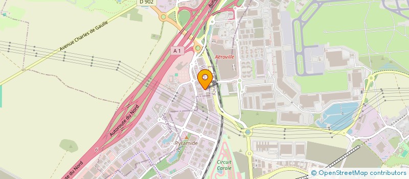 localisation de l'entreprise TC& TT  ROISSY-EN-FRANCE