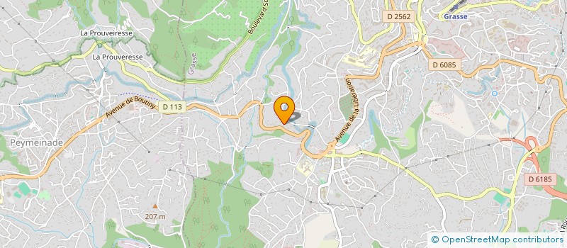 localisation de l'entreprise TC VOYAGES à GRASSE
