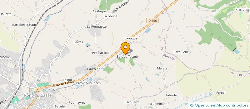 localisation de l'entreprise TC.WAM  PONT-DU-CASSE