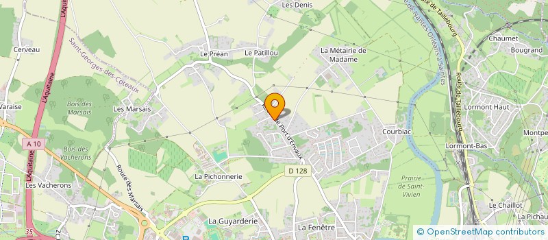 localisation de l'entreprise TC1 à SAINTES