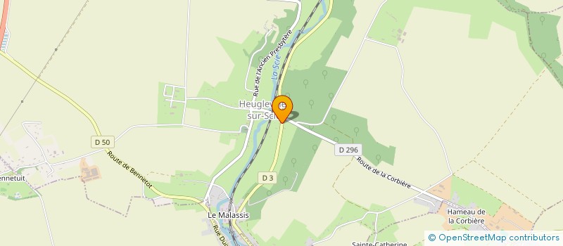 localisation de l'entreprise TC2A  HEUGLEVILLE-SUR-SCIE