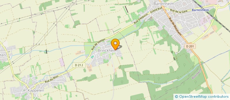 localisation de l'entreprise TC2M  BRINCKHEIM