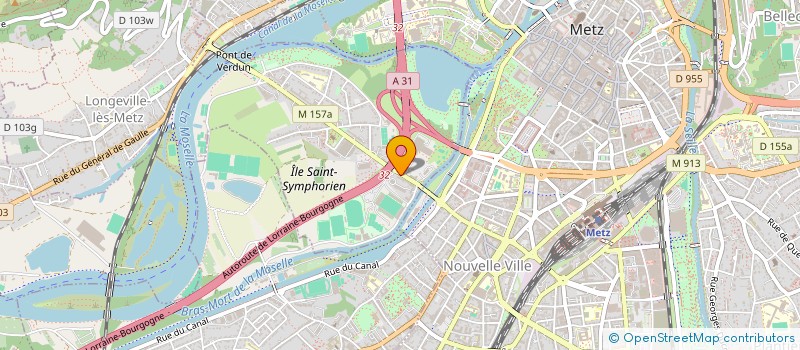 localisation de l'entreprise TC3  METZ