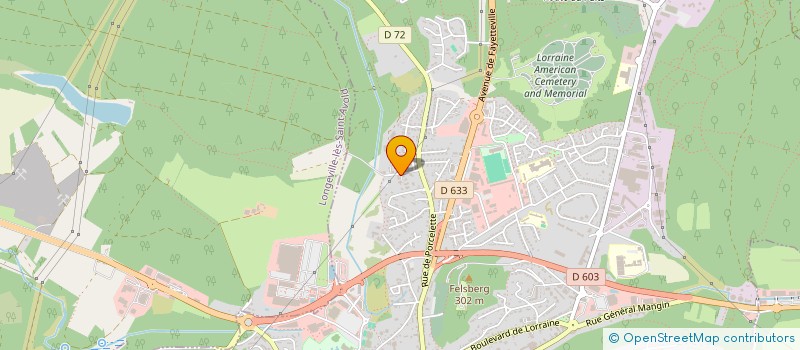 localisation de l'entreprise TC3  SAINT-AVOLD