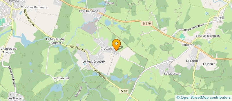 localisation de l'entreprise TC87 à FEYTIAT