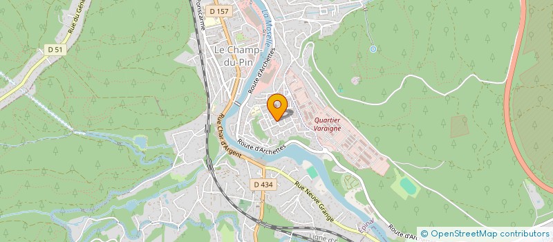 localisation de l'entreprise TCA  EPINAL