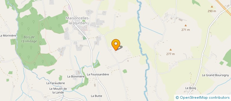 localisation de l'entreprise TCA  VIRE-NORMANDIE