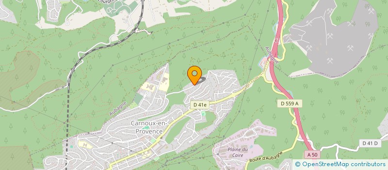 localisation de l'entreprise TCA CARNOUX EN PROVENCE à CARNOUX-EN-PROVENCE