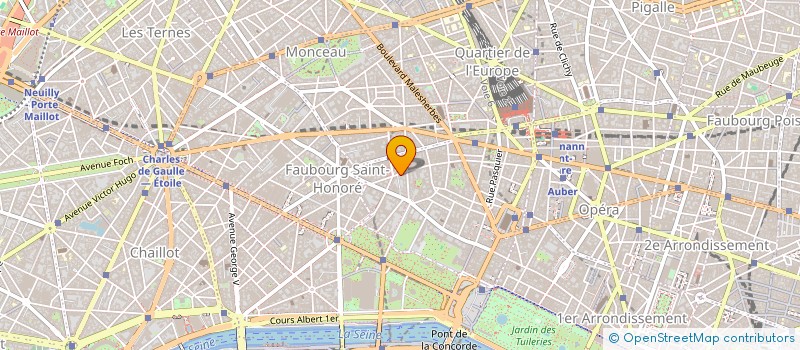 localisation de l'entreprise TCA FRANCE à PARIS