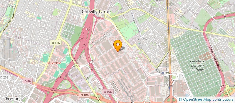 localisation de l'entreprise TCA IMPORT à CHEVILLY-LARUE