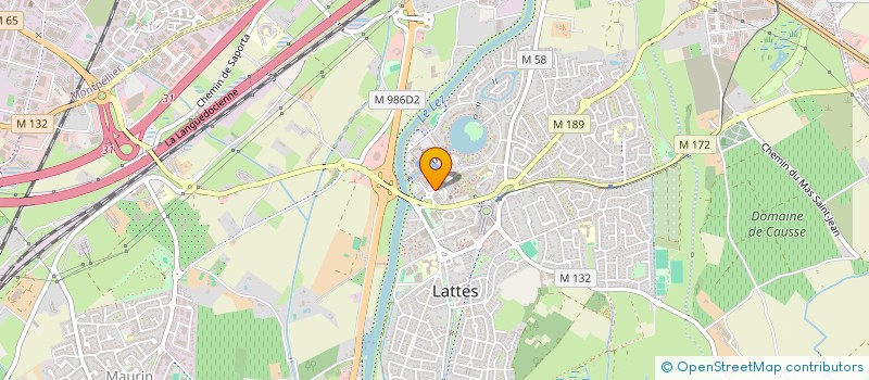 localisation de l'entreprise TCA SERVICES à LATTES