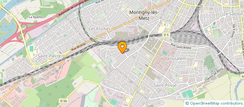 localisation de l'entreprise TCA68 à MONTIGNY-LES-METZ
