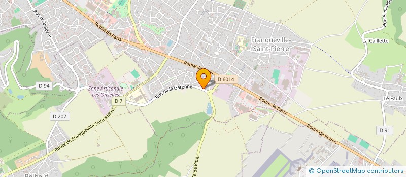 localisation de l'entreprise TCAJ  FRANQUEVILLE-SAINT-PIERRE