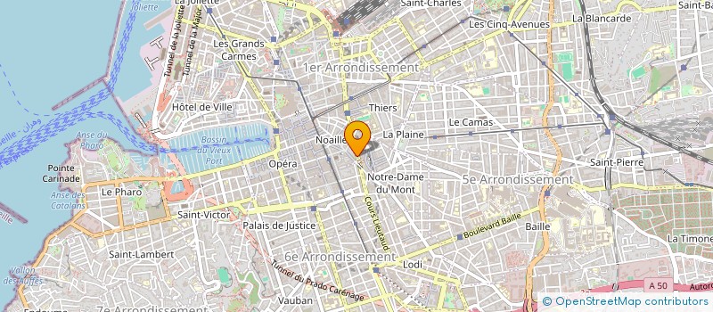 localisation de l'entreprise TCB à MARSEILLE