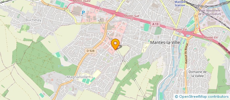 localisation de l'entreprise TCB à MAGNANVILLE