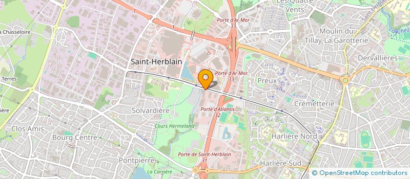 localisation de l'entreprise TCB à SAINT-HERBLAIN