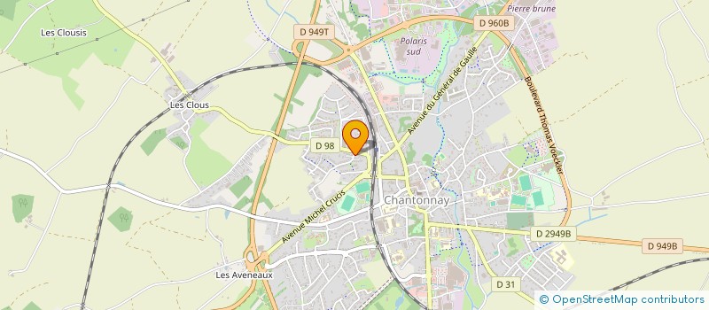 localisation de l'entreprise TCB INVEST  SAINT-GERMAIN-DE-PRINCAY