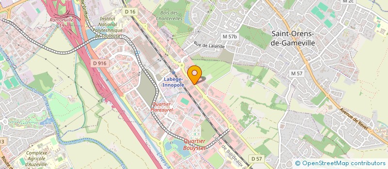 localisation de l'entreprise TCBUSINESS  LAUZERVILLE