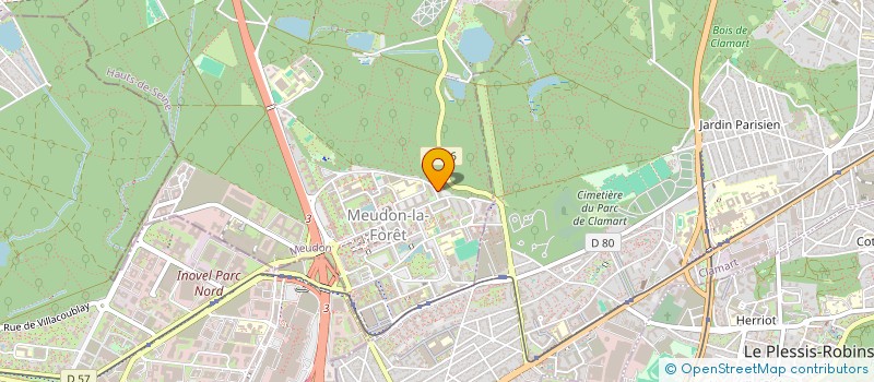 localisation de l'entreprise TCC92  MEUDON