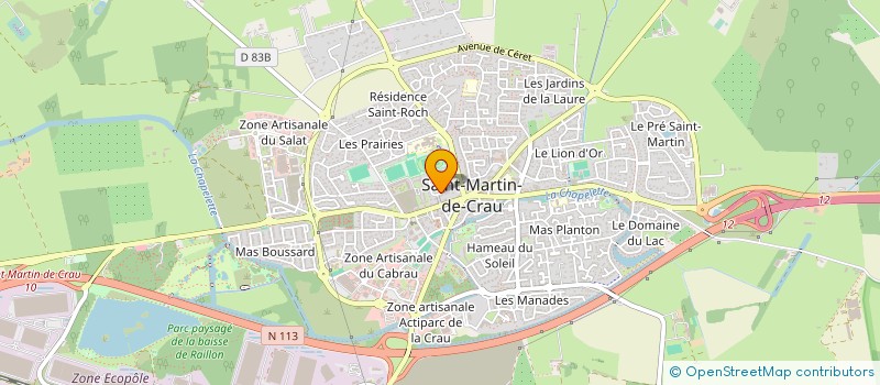 localisation de l'entreprise TCCNR13 à SAINT-MARTIN-DE-CRAU
