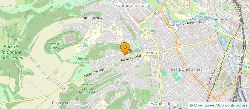 localisation de l'entreprise TCDF à DIJON