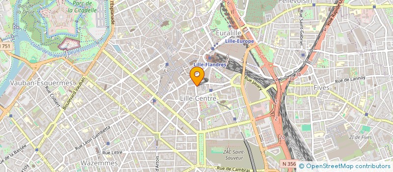 localisation de l'entreprise TCDGROUP  LILLE