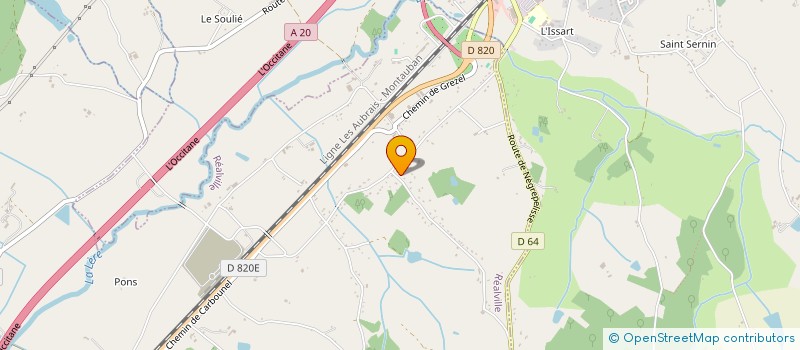 localisation de l'entreprise TCDM  REALVILLE