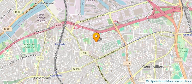 localisation de l'entreprise TCE  ASNIERES-SUR-SEINE