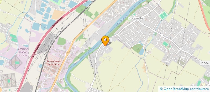 localisation de l'entreprise TCE+  SAUBENS