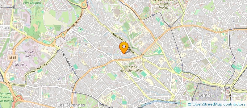 localisation de l'entreprise TCE BAT à MONTPELLIER