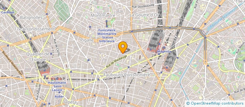 localisation de l'entreprise TCE BATI à PARIS