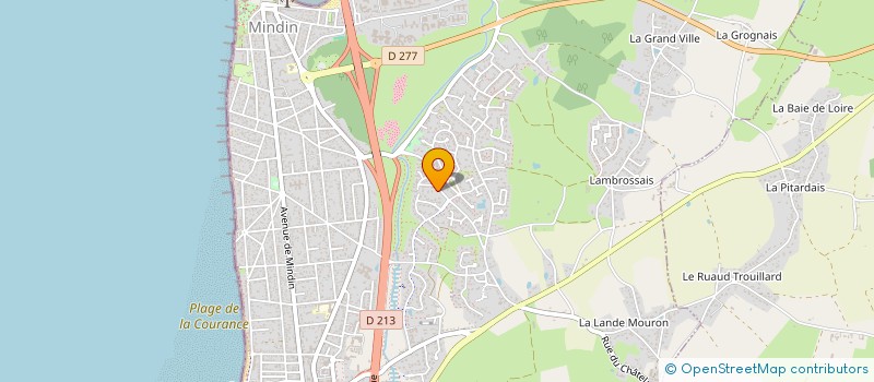 localisation de l'entreprise TCE BATI à SAINT-BREVIN-LES-PINS
