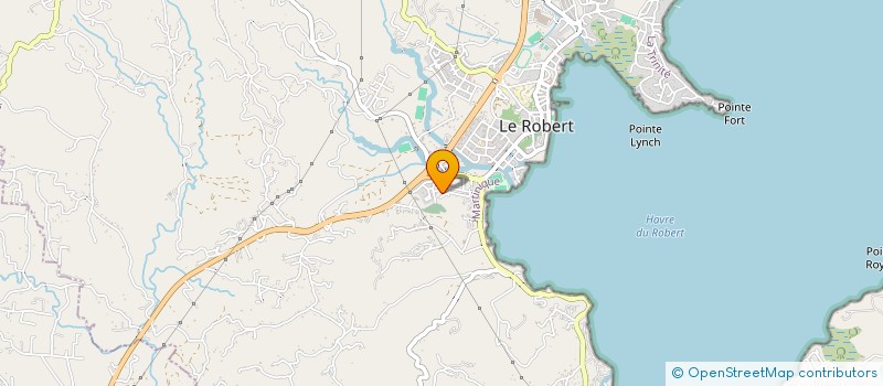 localisation de l'entreprise TCE BTP à LE ROBERT