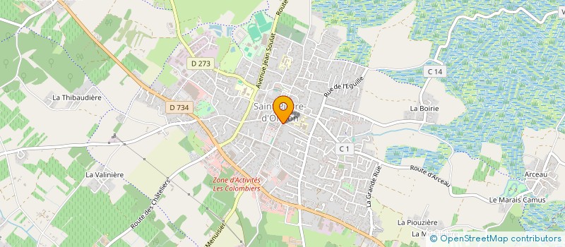 localisation de l'entreprise TCE CHARENTE MARITIME à SAINT-PIERRE-D'OLERON