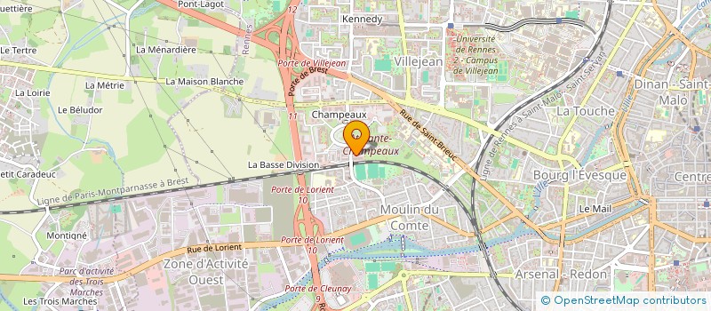 localisation de l'entreprise TCE CONSTRUCTION  RENNES