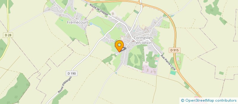 localisation de l'entreprise TCE DU MARAIS  CORMEILLES-EN-VEXIN