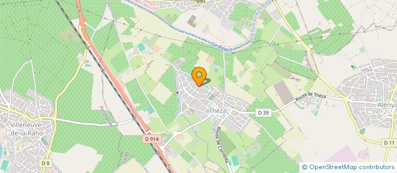 localisation de l'entreprise TCE ENERGY  THEZA