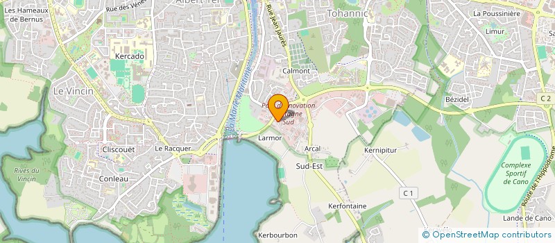 localisation de l'entreprise TCE SERVICES à VANNES