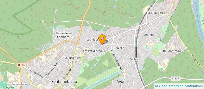 localisation de l'entreprise TCE SERVICES  AVON