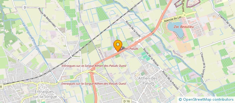 localisation de l'entreprise TCF  ALTHEN-DES-PALUDS