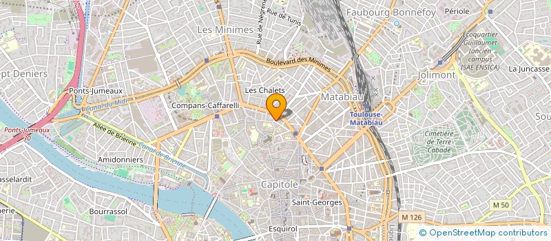 localisation de l'entreprise TCF CORPORATION à TOULOUSE
