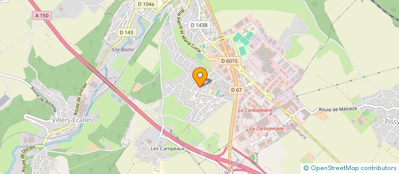 localisation de l'entreprise TCG 76  BARENTIN