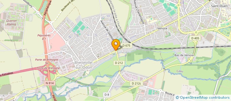 localisation de l'entreprise TCG COMPAGNIE  BRETTEVILLE-SUR-ODON