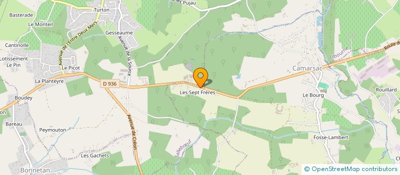 localisation de l'entreprise TCH  CAMARSAC