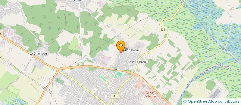 localisation de l'entreprise TCH FONTENAY  MARENNES-HIERS-BROUAGE